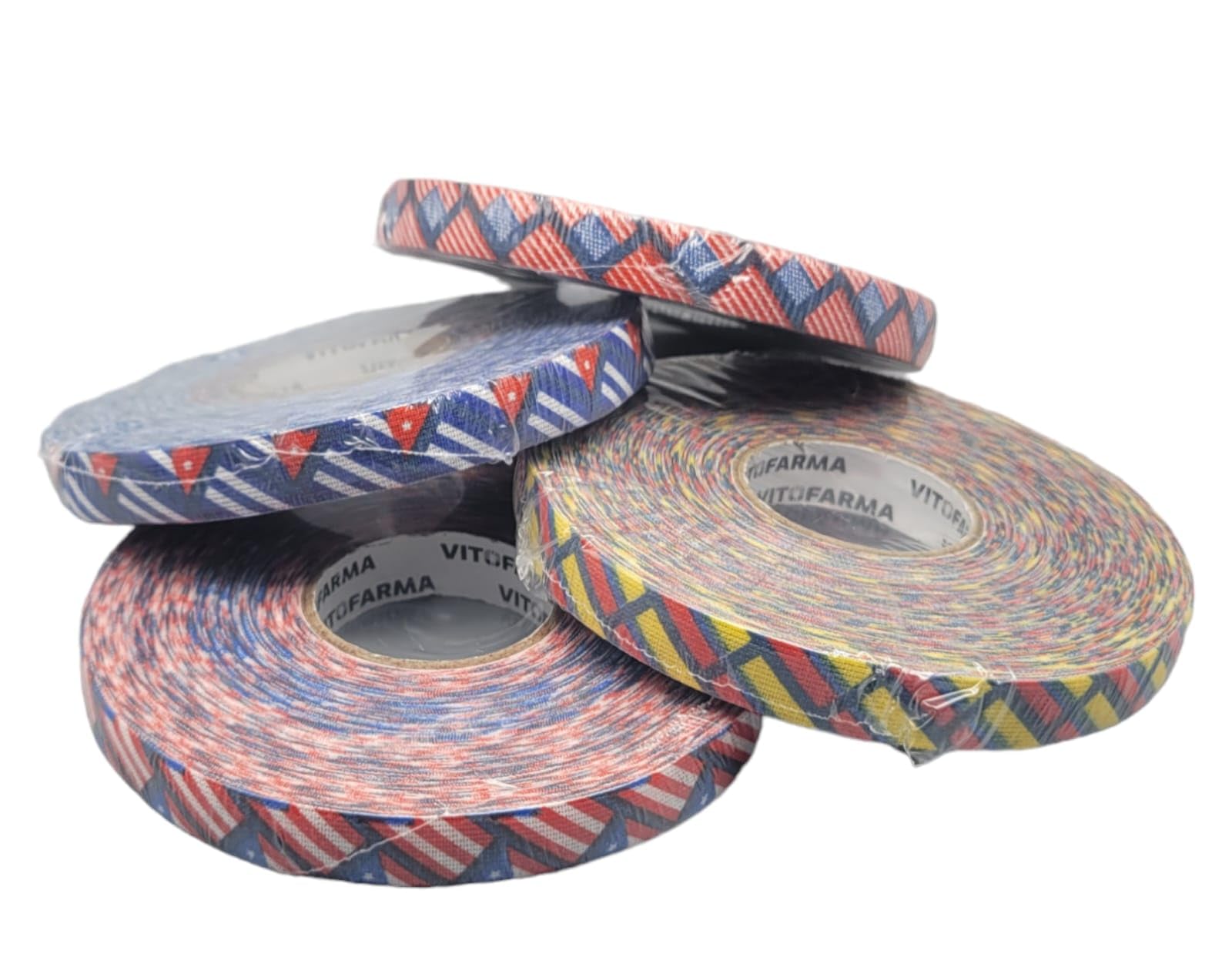 VITOFARMA - Fabric Tapes Gloves Chicken Poultry - 32 Rolls - Botas para Gallos Breeding Supplies Prevent & Care Leg Long - (32 Rolls) 25 Yard (Cuba/