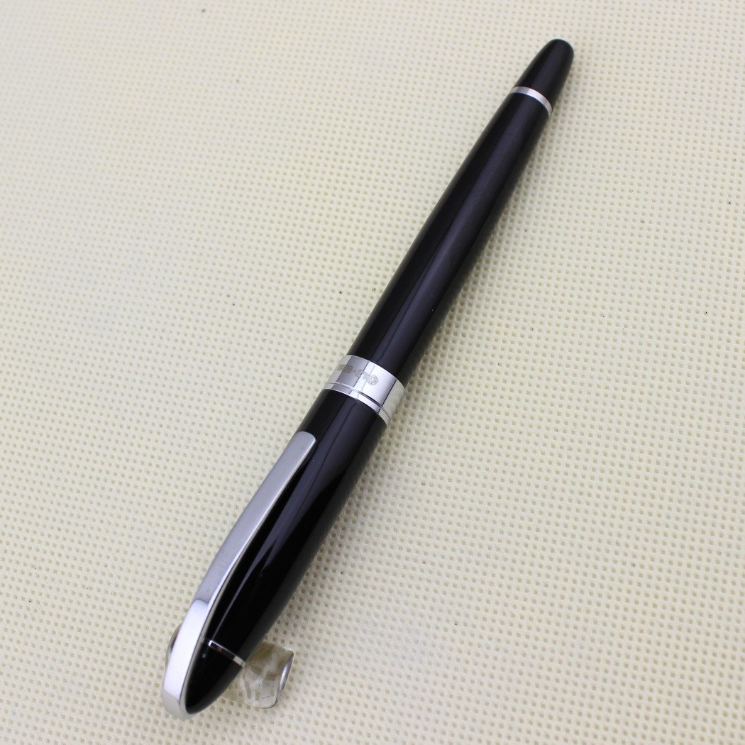 Amazon.co.jp: Gullor 万年筆517ブラック、高度なミディアムペン先