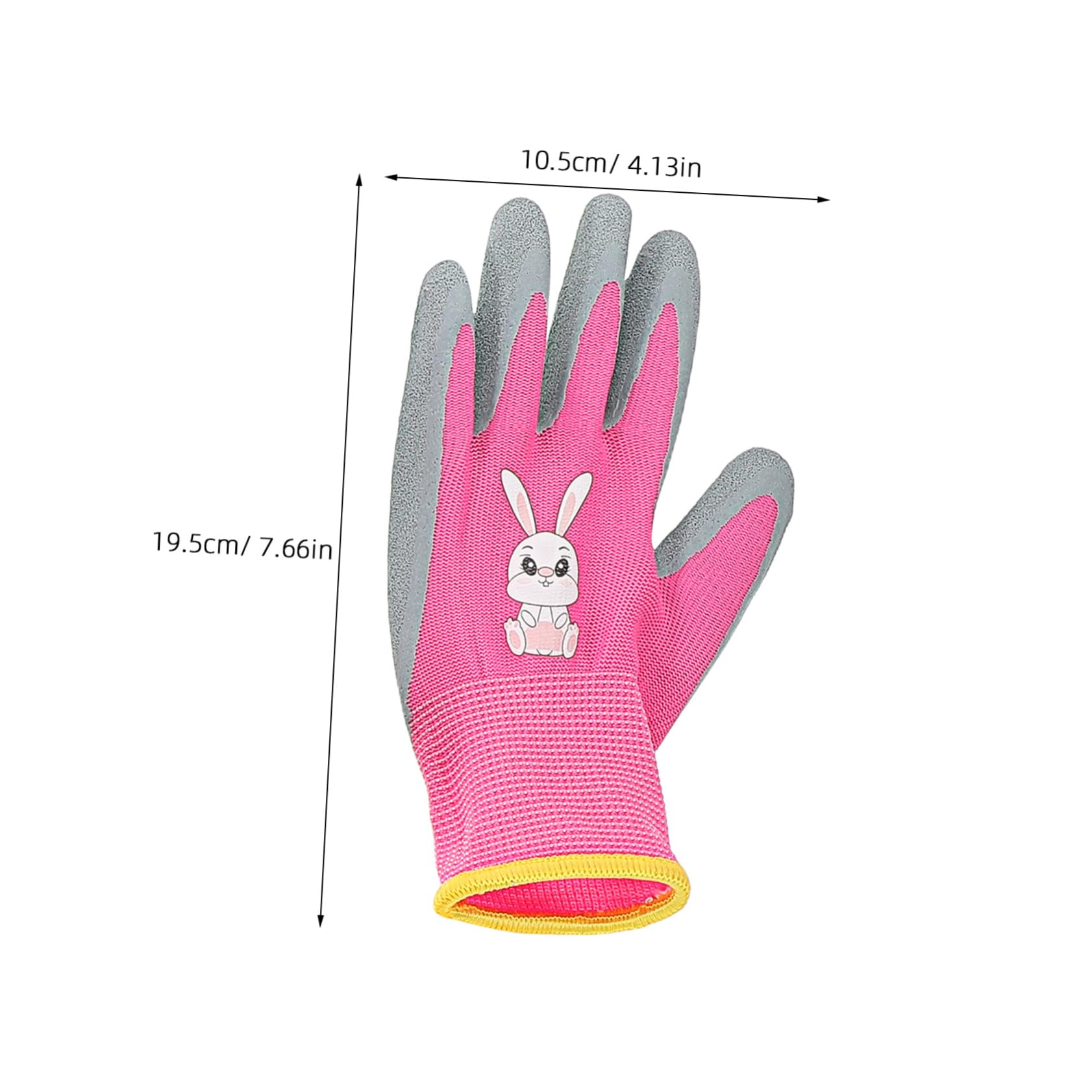 balacoo Boys and Girls Gloves 3 Pairs Toddler Safety Glove Comfortable Fit Outdoor Gloves for Boys and Girls Work Glove for Boys and Girls