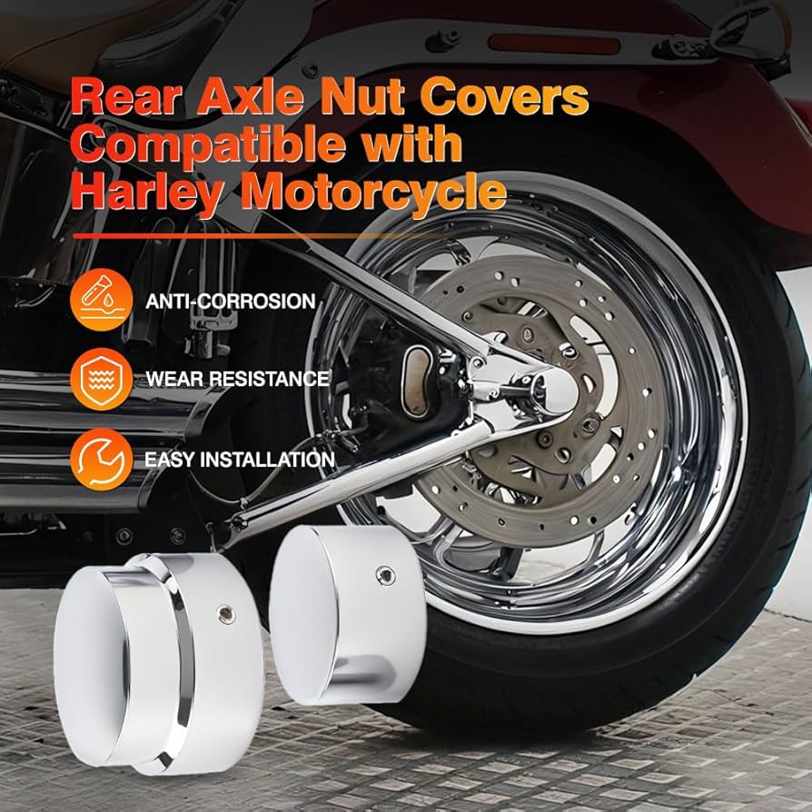 リアアクスルキャップカバーハーレーダビッドソンソフテイル FXLRS FXBSS Amazon.co.jp: KACEPAR リアアクスルキャップナットカバー