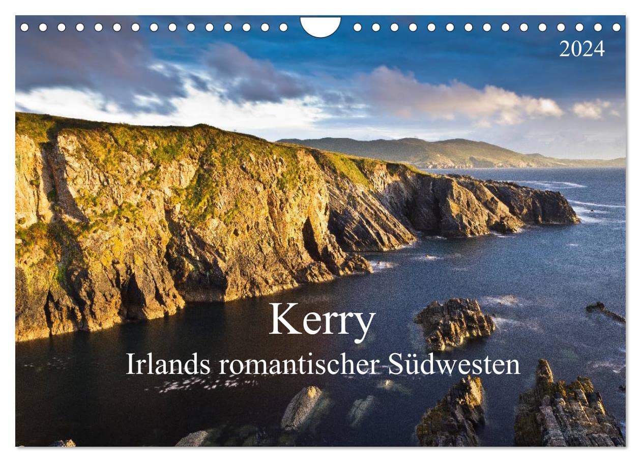 Amazon.com: Kerry - Ireland's romantic southwest (Wall Calendar 2024 DIN A4  Landscape), CALVENDO 12 Month Wall Calendar : Everything Else
