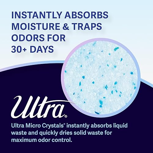 Miniatura 4 de Ultra Silica Gel Crystal Cat Litter- Soft-On-Paws Superior Odor Control Low Dust