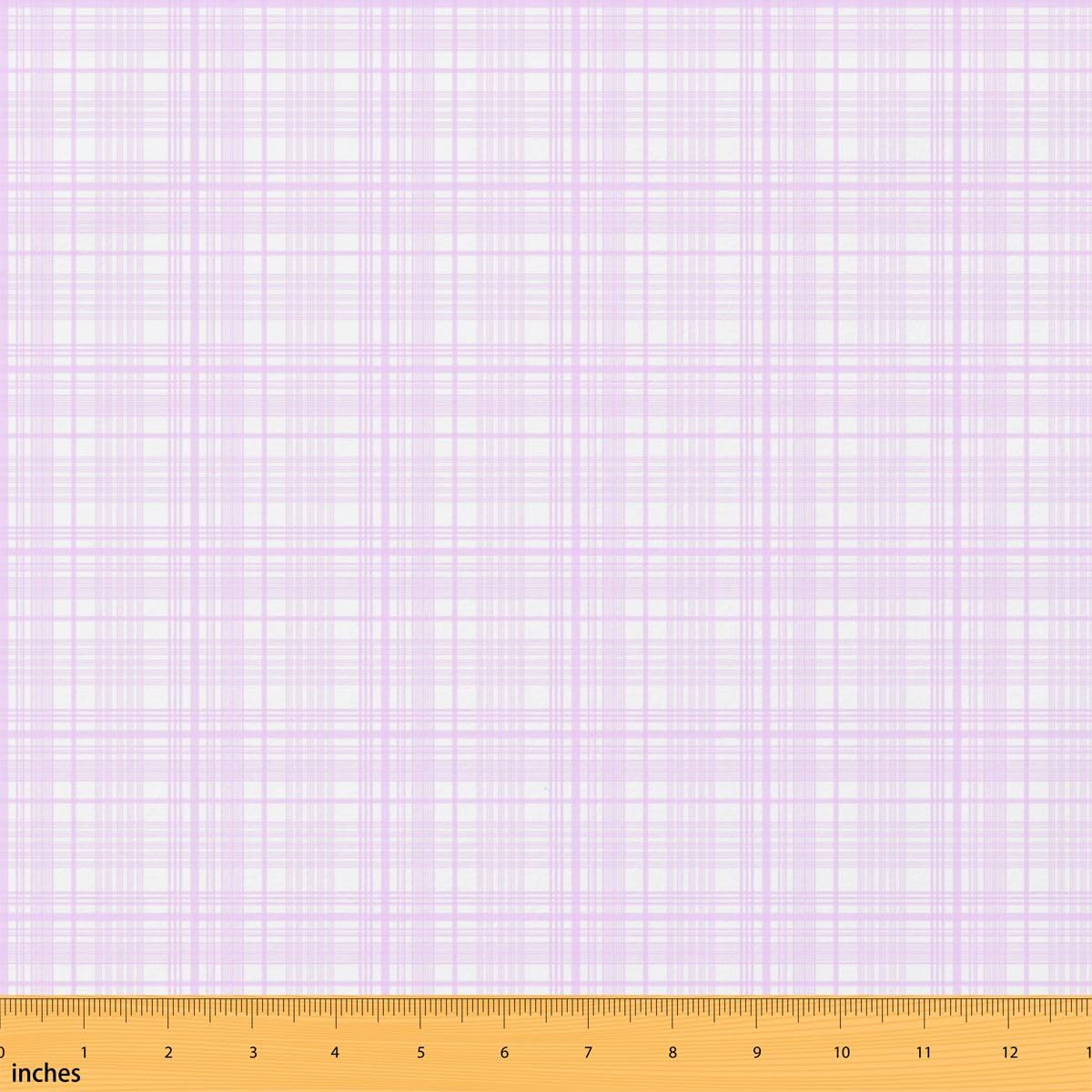 Homemissing Violet Carreau Vichy-Carreau Tissu 920x150cm