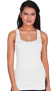aimly Women's Regular Fit Sleeveless Cotton Long Camisole Slip Spaghetti Pack of 1-picture-21