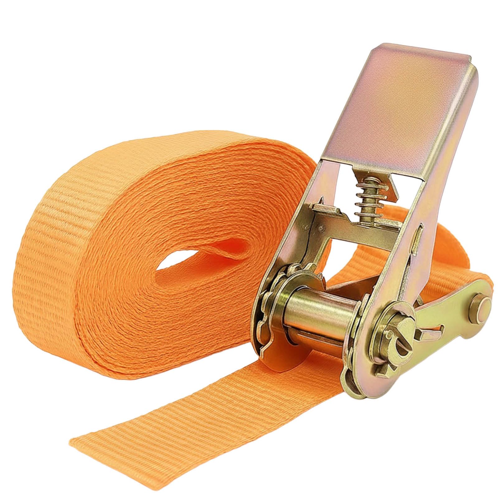 TRUTZHOLM Spanngurt mit Ratsche – 6 m, 25 mm Breite, 1000 kg Tragfähigkeit, 1-tlg