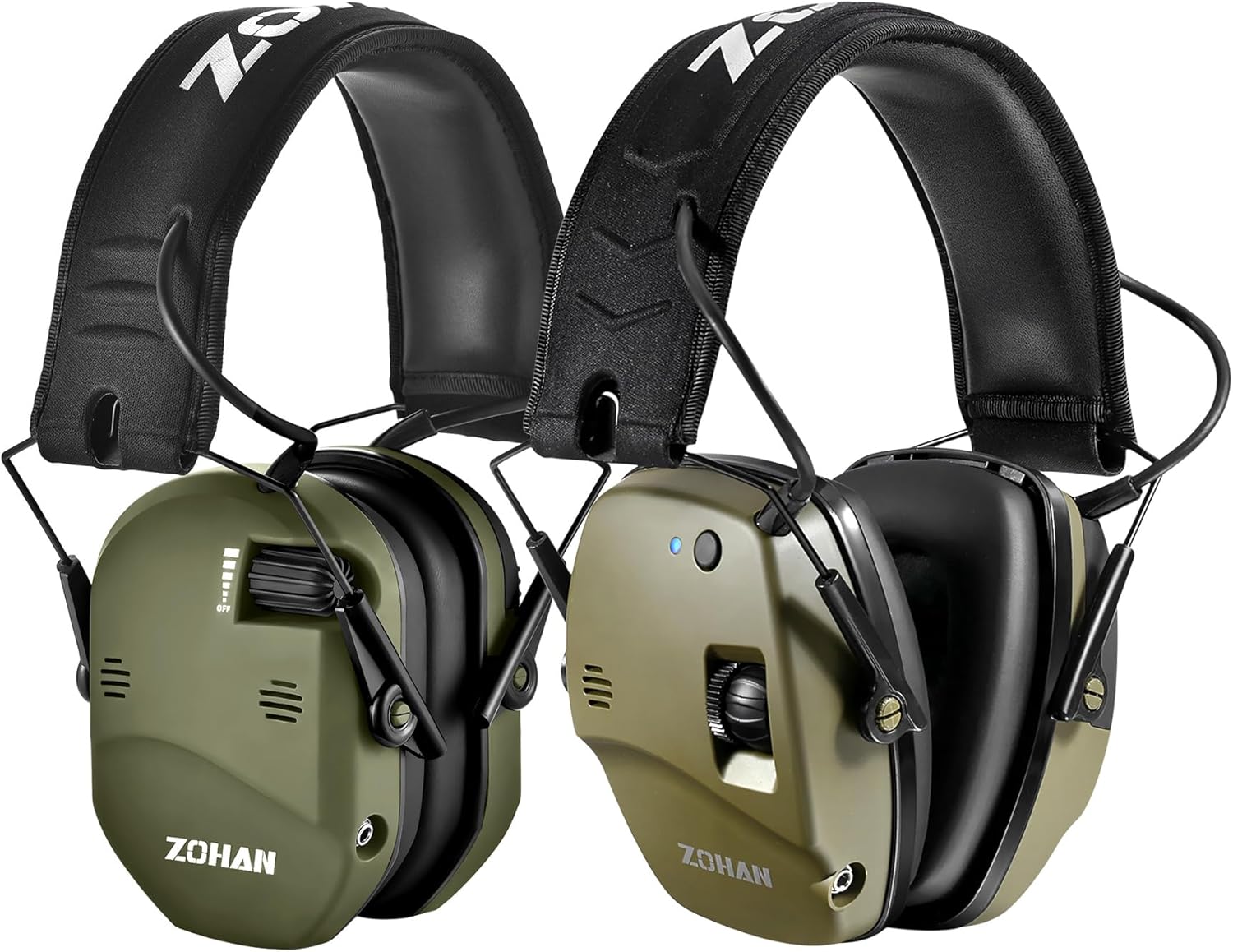 ZOHAN 035 Bluetooth Shooting Ear Protection and 022 Electronic Shooting Earmuffs
