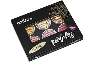 Coliro Pearl Watercolor Pro Set 6-Color Vintage C780