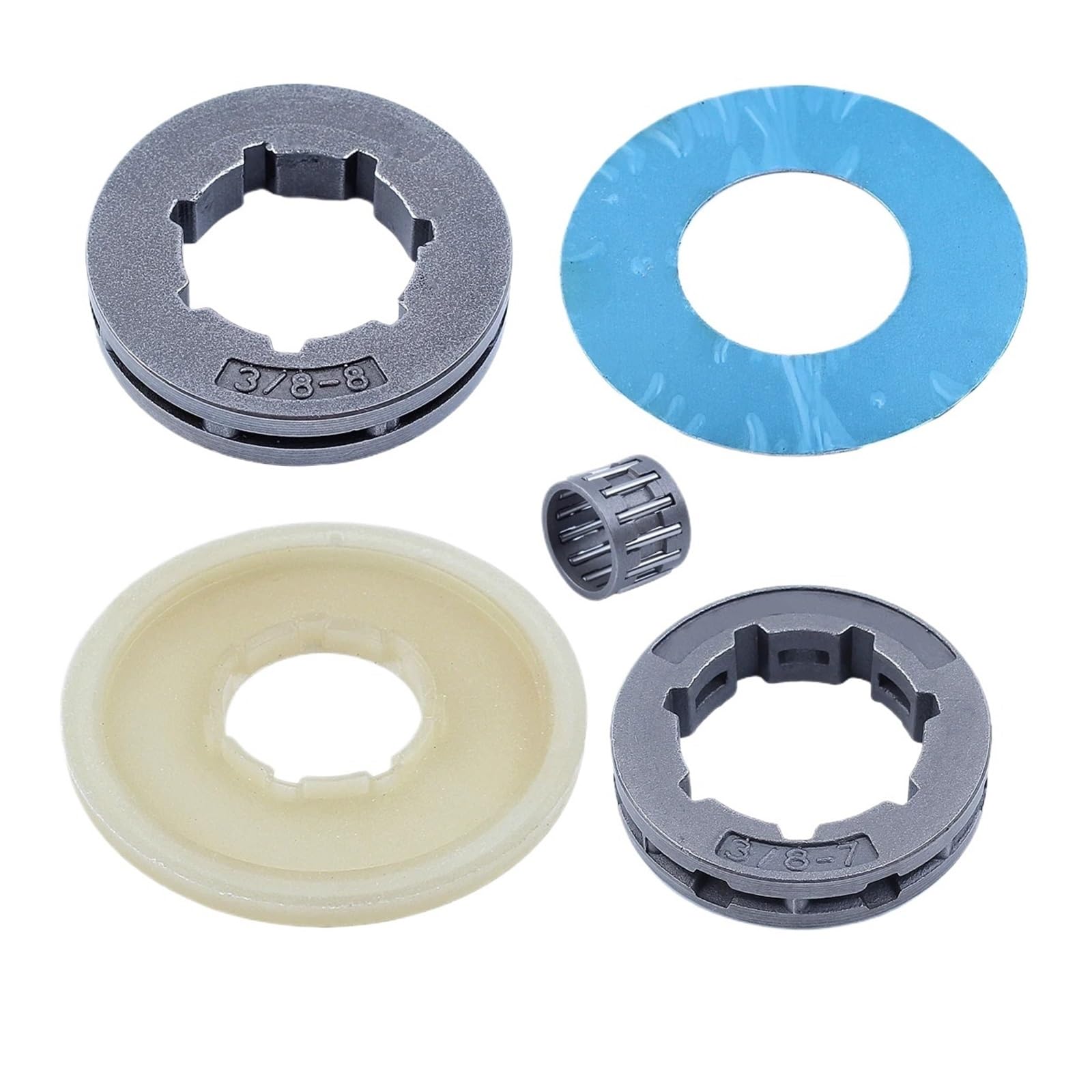 Borde piñón tambor de embrague 3/8 | Compatible con 61/66/266/268/272, ref.501831504, anti-desgaste