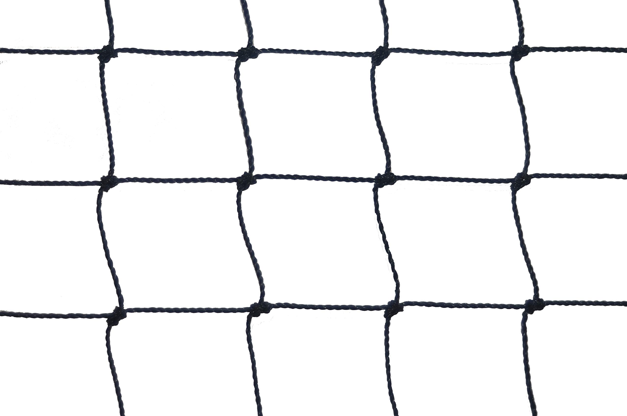Filet anti-étourneaux - Maille de 28mm Noir 5m x 5m