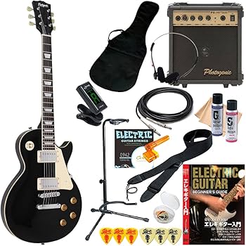 Amazon | エレキギター 初心者セット 16点 PhotoGenic LP260 ブラック