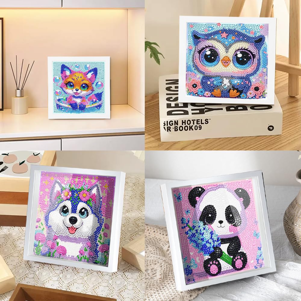 MOGTAA Diamond Painting Kit Completo – Cervo Nella Foresta 30x40cm, 5D, Per Adulti E Bambini
