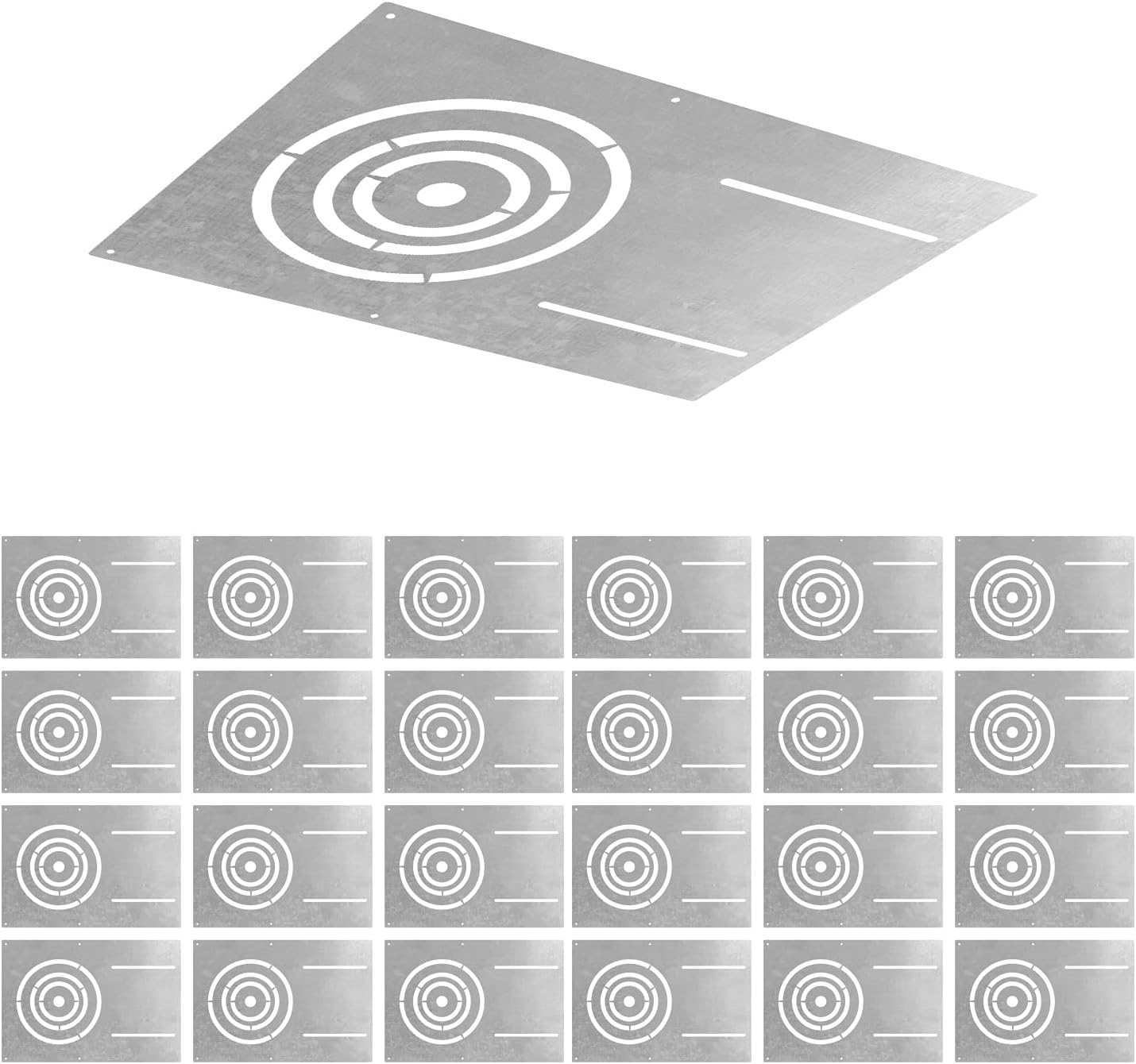 ASD 24 Pack New Construction Mounting Plate, 3/4/6 Inch Wafer Light Bracket