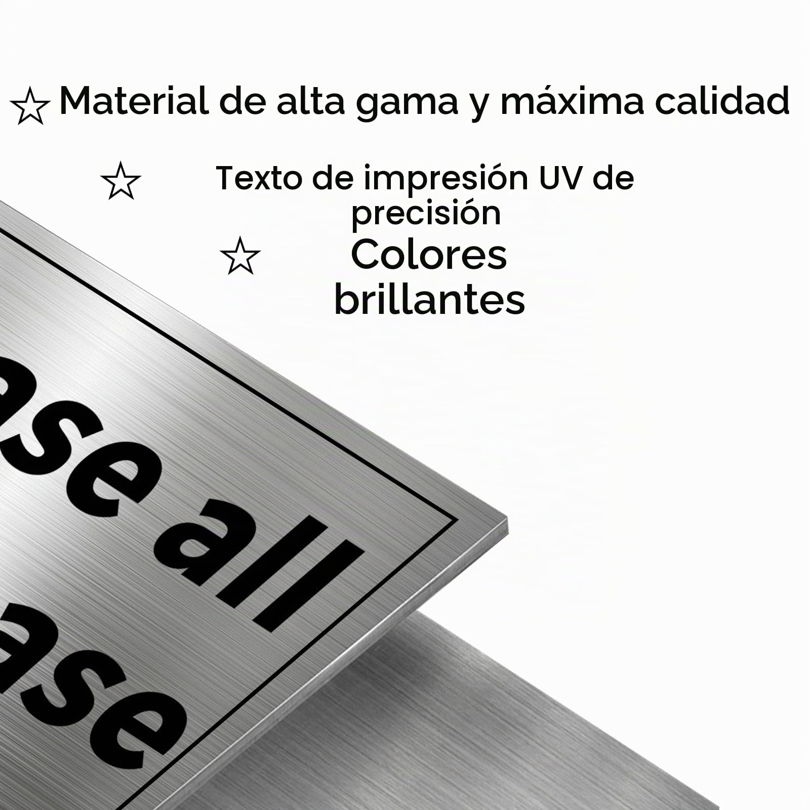 Letrero de metal personalizado para exteriores, placa de puerta grabada personalizada, placa de nombre personalizada para oficina y hogar, regalo personalizado único, placa de metal personalizable