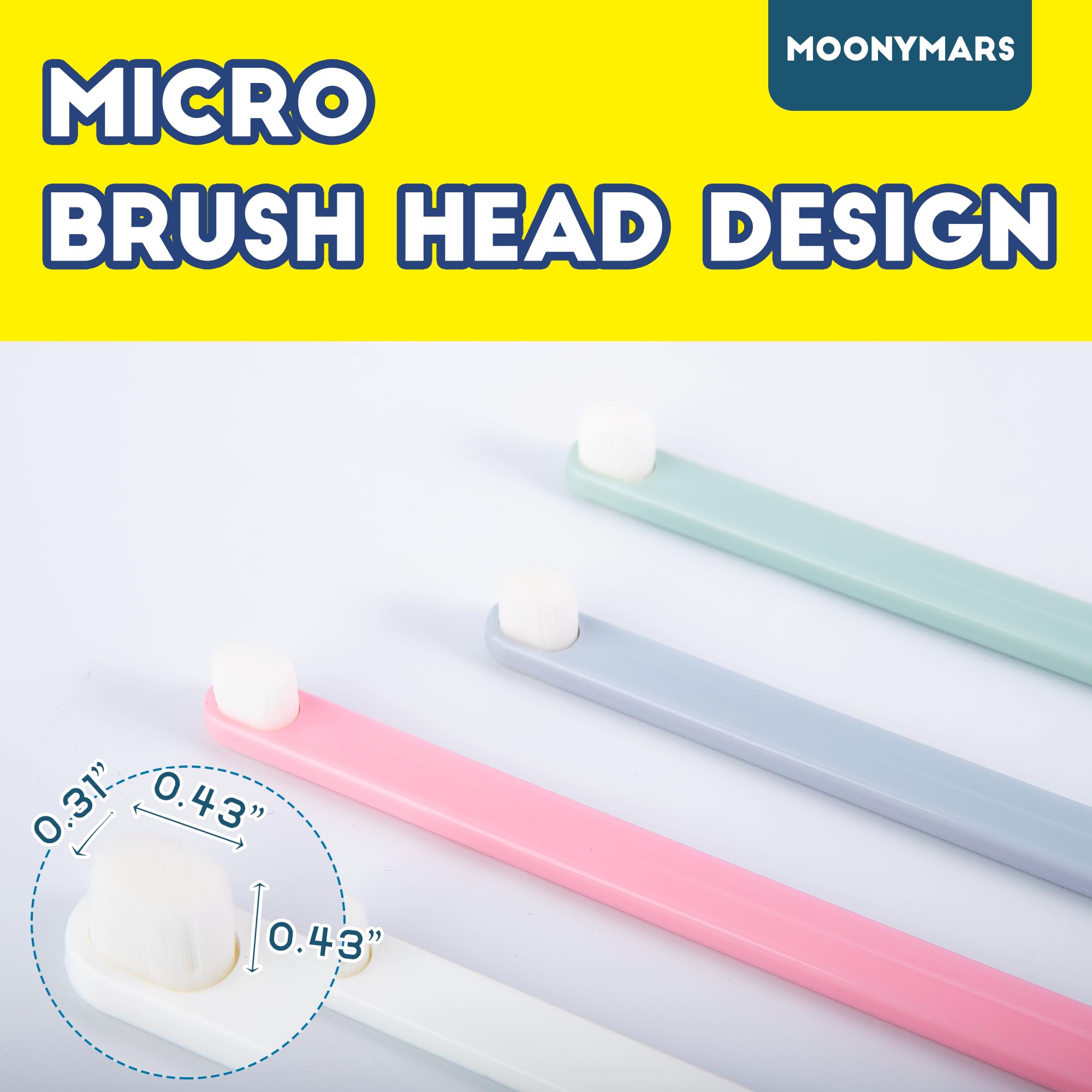 Cepillo de dientes para perros pequeños, kit de cepillado de dientes de gato y cachorro, ultra suave y mini cepillo de dientes para gatitos y mascotas pequeñas, cepillos de dientes para
