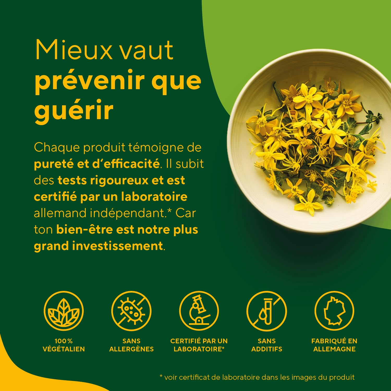 Millepertuis - 5000mg (10:1) par unité | 240 Gélules pour 8 Mois | Bonne Humeur, Anti-Stress & Sommeil | + Vitamines B6, B12 & Acide Folique | Sans Additifs, Gluten & Lactose | TRUE NATURE