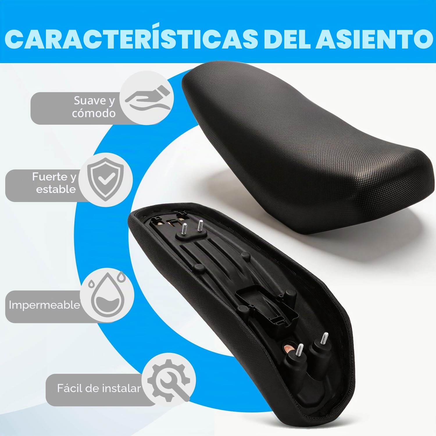 Asiento de Moto,Asiento de Bicicleta de Cross Mini Asiento de bicicleta para Sur-Ron Light Bee Sur Ron Surron Surron S/X
