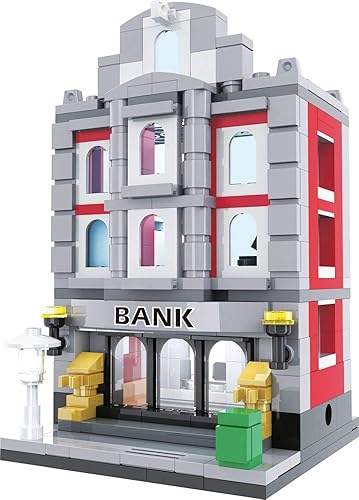 Miniatura 13 de Brick Loot Mini City Coffee Shop - Juego de construcción de 208 piezas, bloques de construcción de juguete, compatible con Lego y las principales