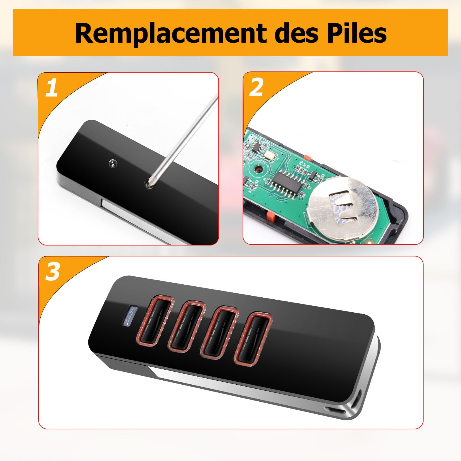 3 puertas de control remoto para Sommer Pearl 4018V000, 868 MHz, 4 canales, mando a distancia con Sommer 4018V000, 4015862001900, S10019-00001