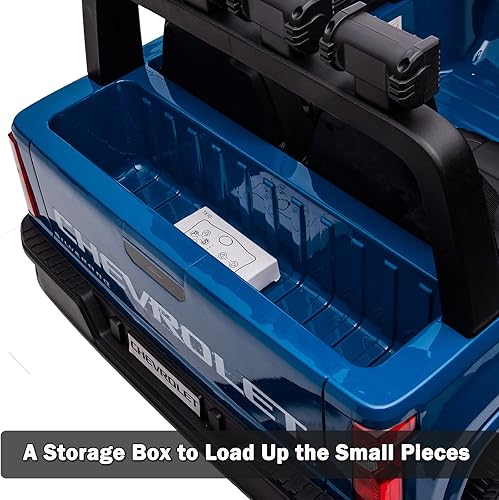 Miniatura 6 de NEWQIDA Camión de 24 V 4 x 4 para niños con control remoto de 2 plazas, juguetes para niños grandes, vehículos eléctricos para niños y niñas,