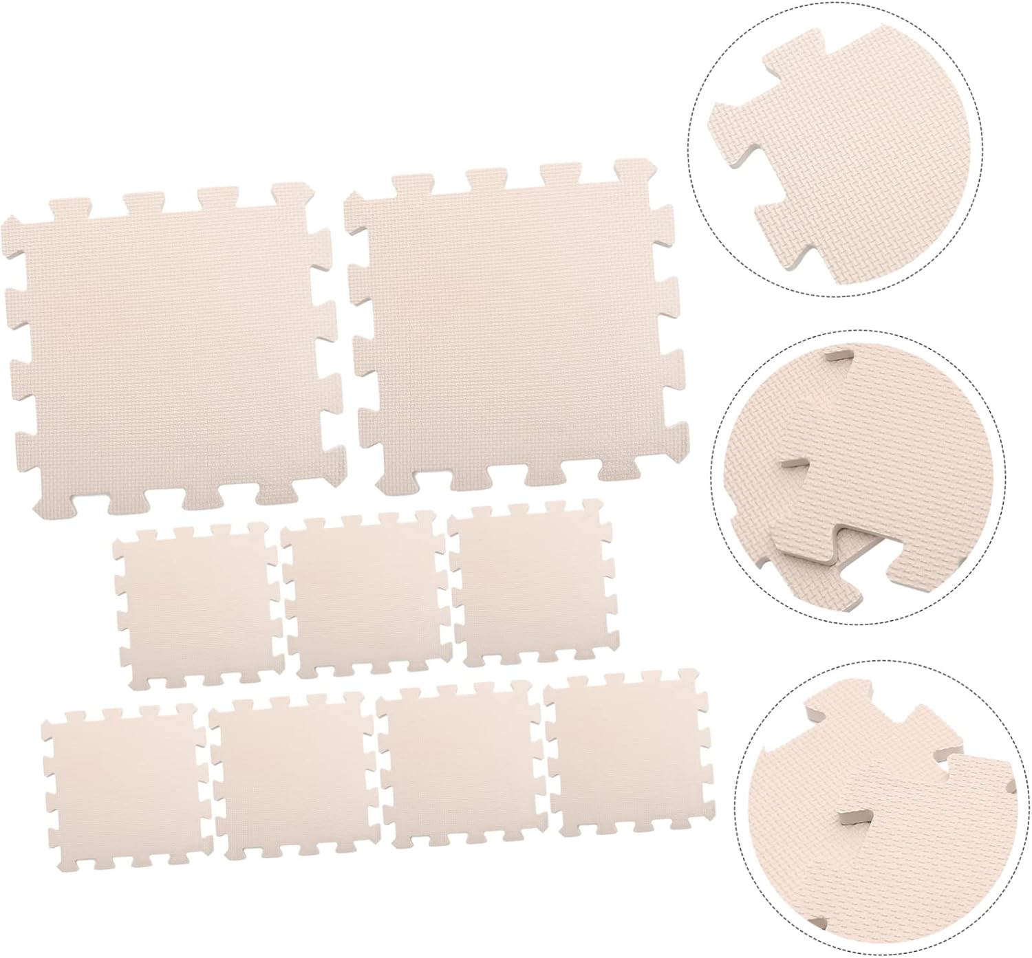 Portable Crochet Blocking Board 9pcs Foam Knitting Pad Set