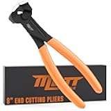 Mutt Tools 8 Inch End Cutting Pliers Heavy Duty – CRV End Nippers Tool – Nail Puller Pliers, Nail Puller Tool