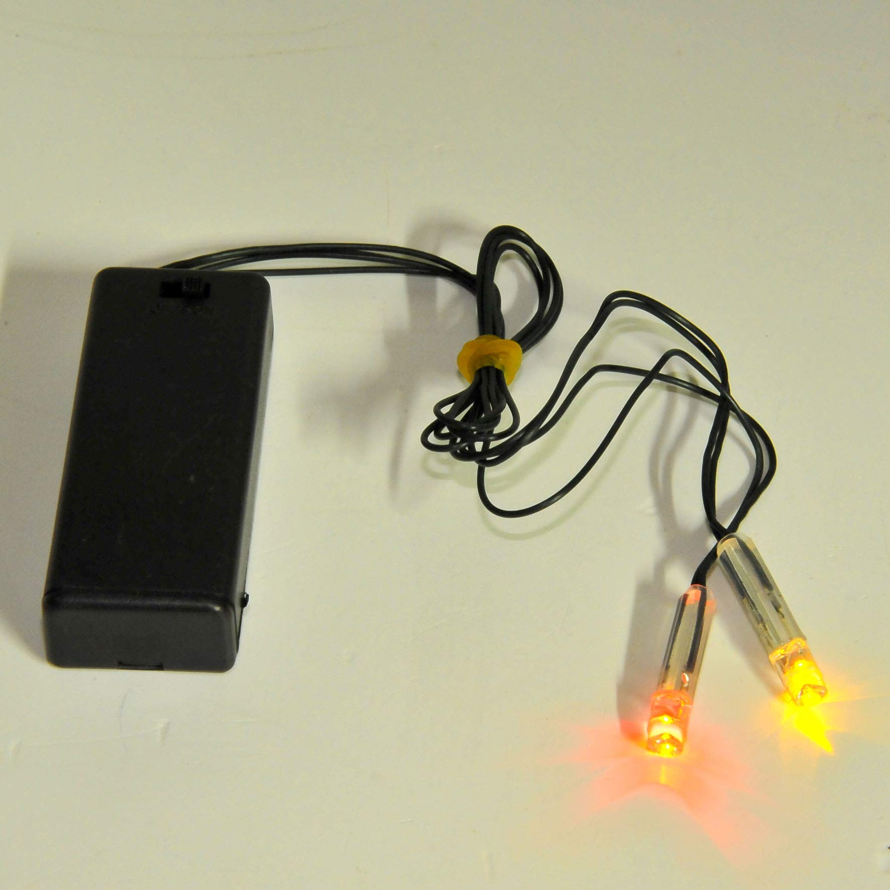 Lampe Effet Feu Vacillant Pour Crèche - Alimentation électrique, Ambiance Chaleureuse