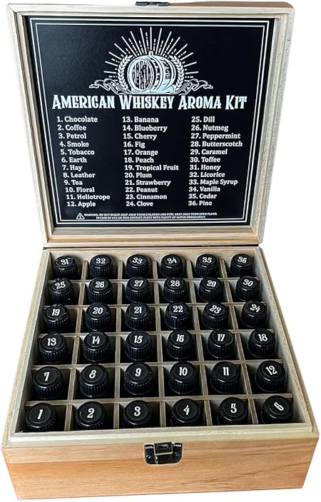 Le Nez Du Vin Master Whiskey Aroma Kit By Aromaster - 88 Whiskey