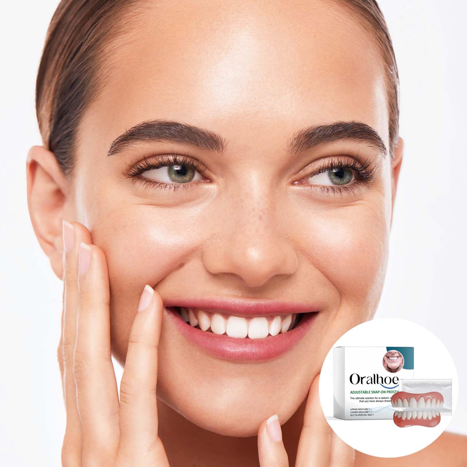 Silikowe i kosmetyczne protezy, tymczasowe protezy, zestaw Denture Reline Kit