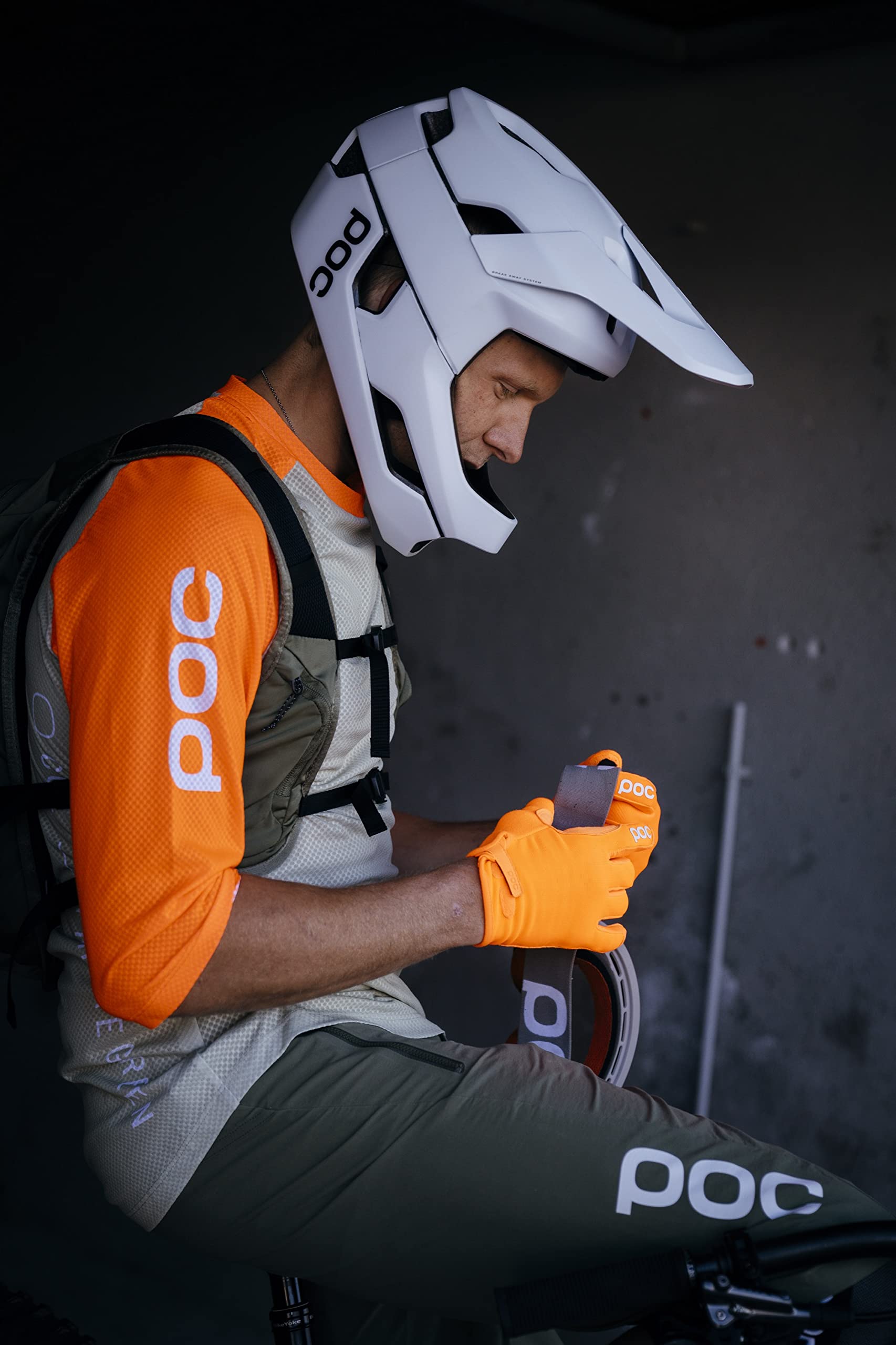 POC Otocon Casque intégral Mixte, Blanc Mat, S (51-54cm)