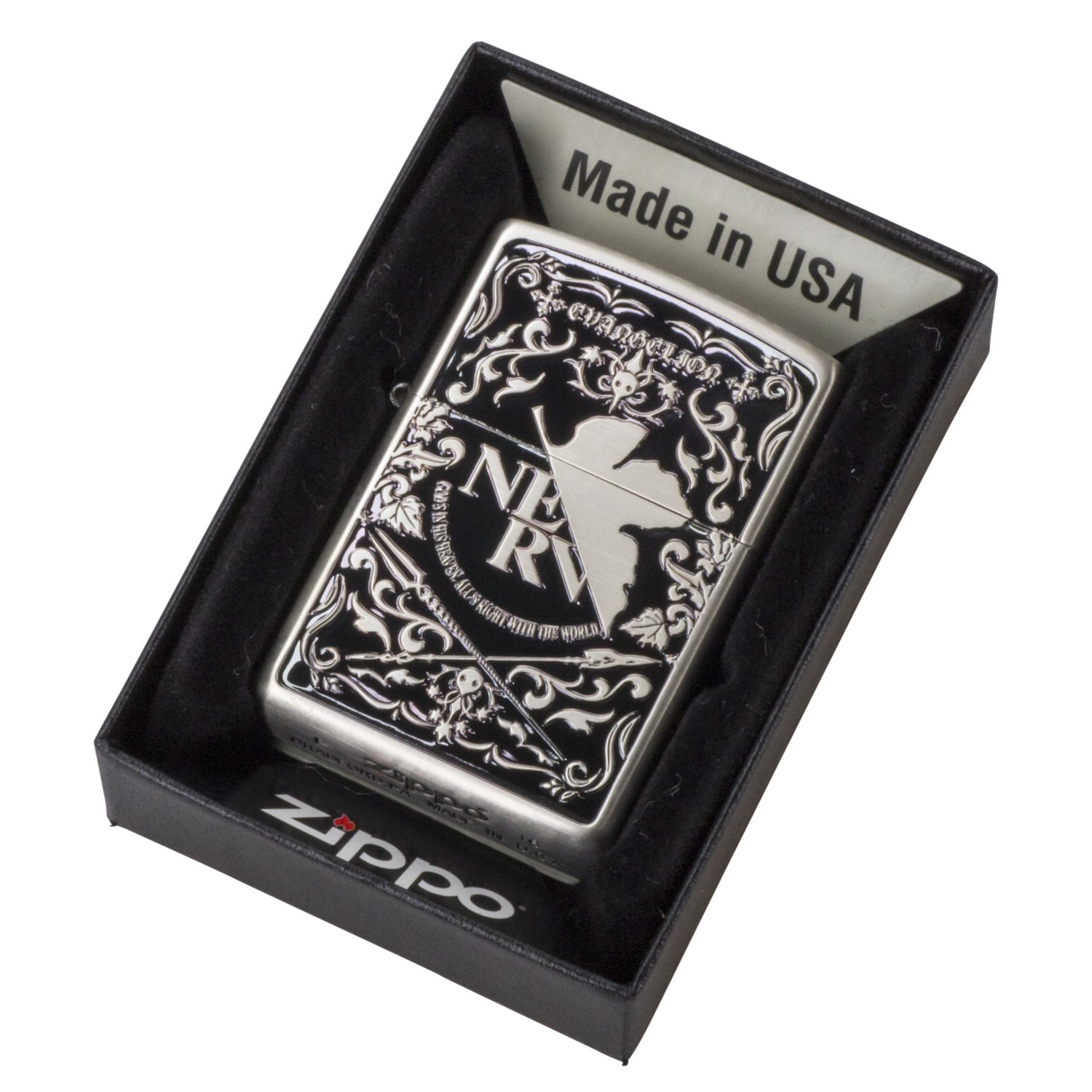 Amazon.co.jp: ZIPPO(ジッポー) エヴァンゲリオン NERV EVAtic Elments 