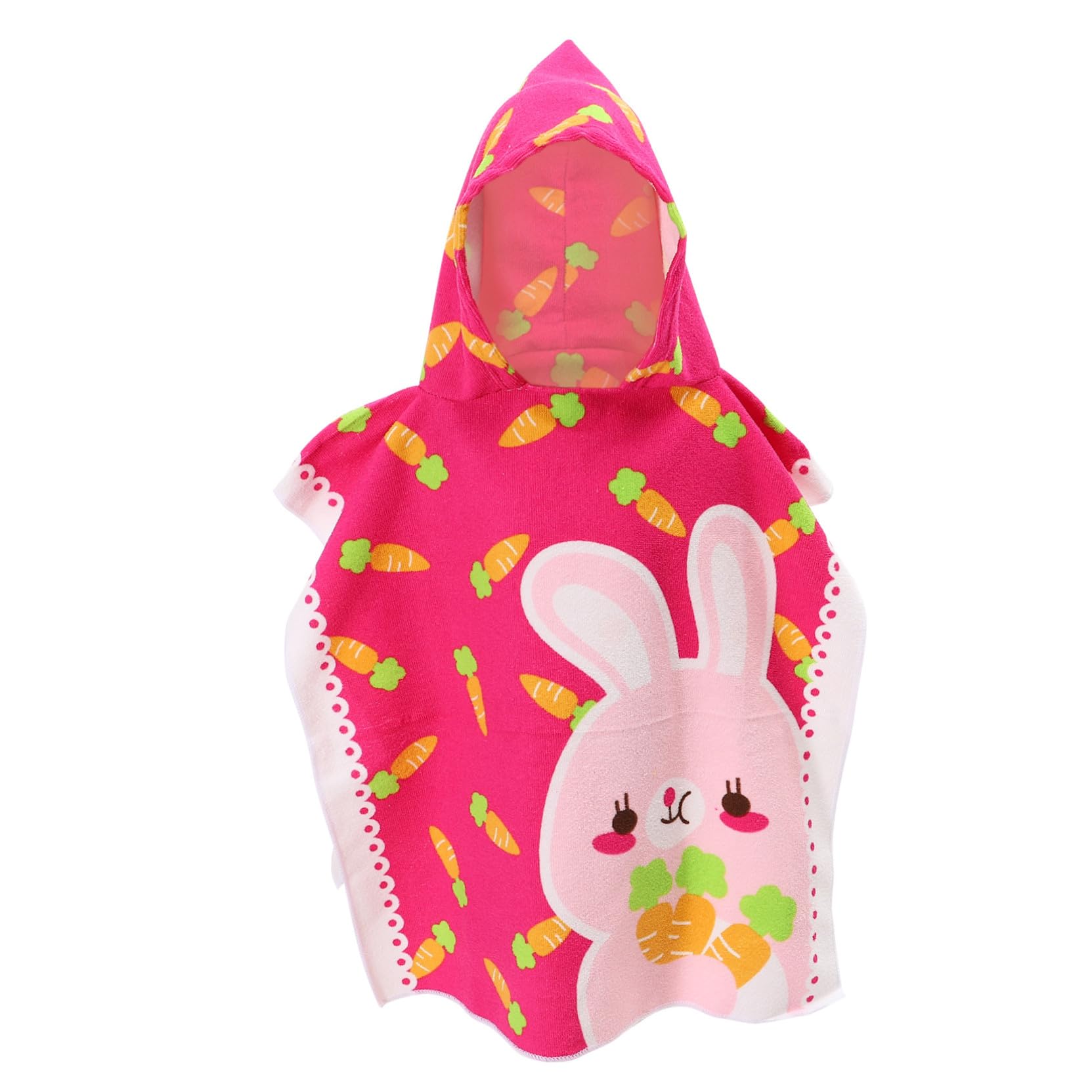 PRETYZOOM 2 Pièces Peignoir pour Enfants Cape Serviettes De Bain pour Bébé Serviettes pour Bébé À Capuche Serviette De Plage pour De Piscine pour Enfants Serviette À Capuche