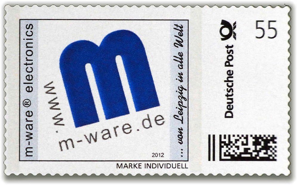 5pcs. Postage Stamps Motiv Logo