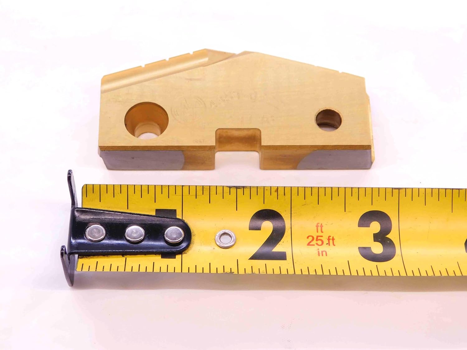 1pc New AMEC 435T-0222 2 11/16 O.D. Series #5 TiN HSS Spade Drill Insert 2.6875 - NS1451BU5