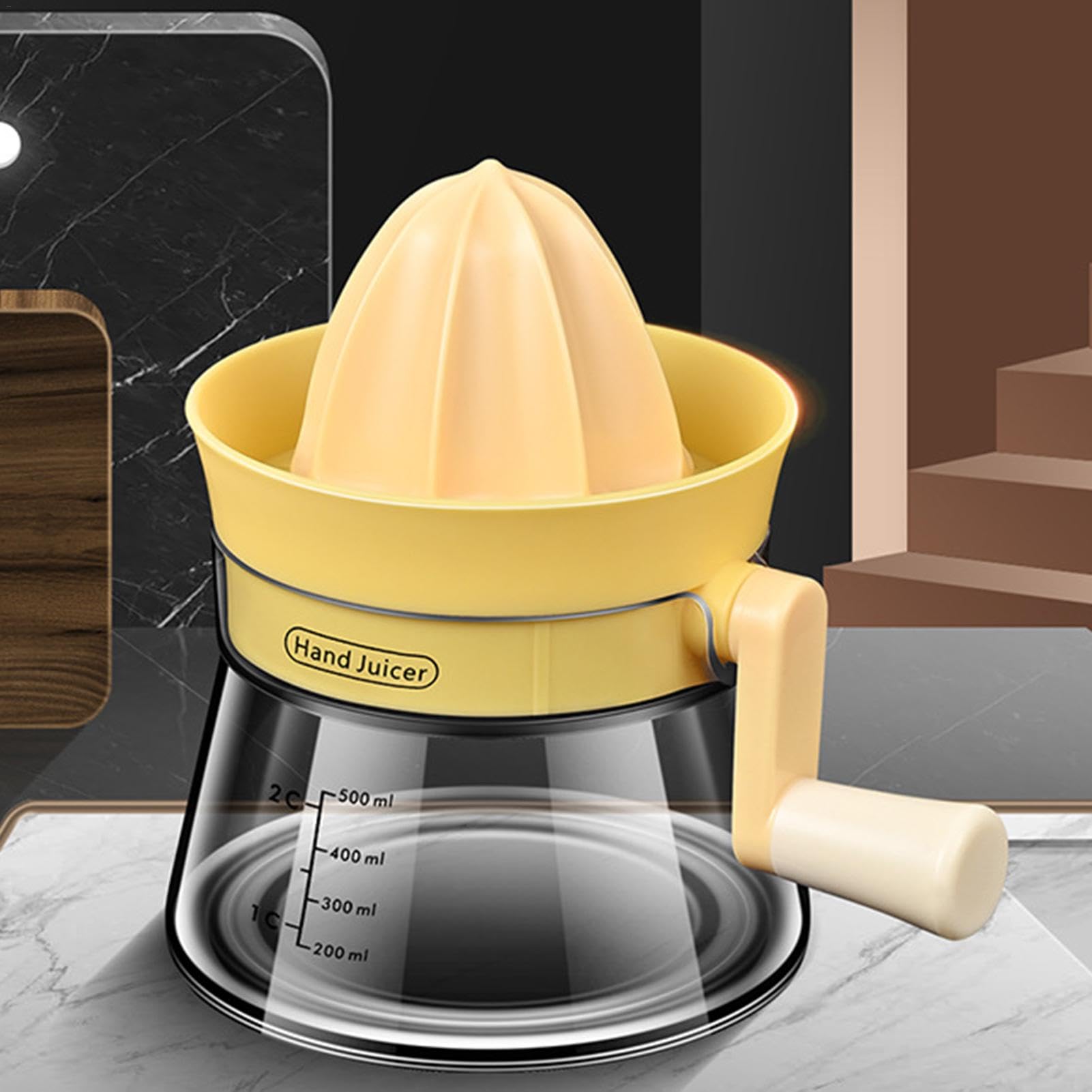 Amazon | ハンドジューサー | レモンライム絞り器 スケール付き