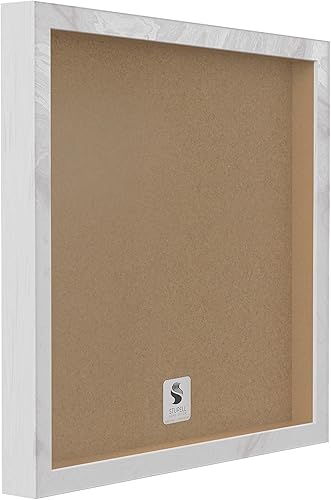 Miniatura 6 de Stupell Industries Cuadro de lectura de caja de arena divertida para mascotas, diseño de Lucia Heffernan, arte de pared enmarcado en blanco, 24 x 24