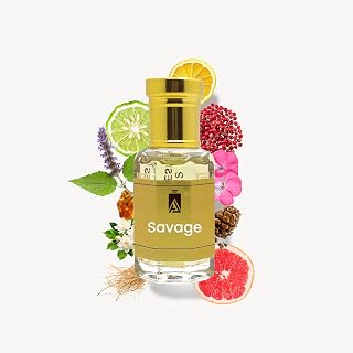 Ali Perfumes Savage Elixir Attar for Men | Bergamot, Grapefruit, Pepper, Sage & Amber Fragrance | Fresh, Spicy & Long Last... Price In India