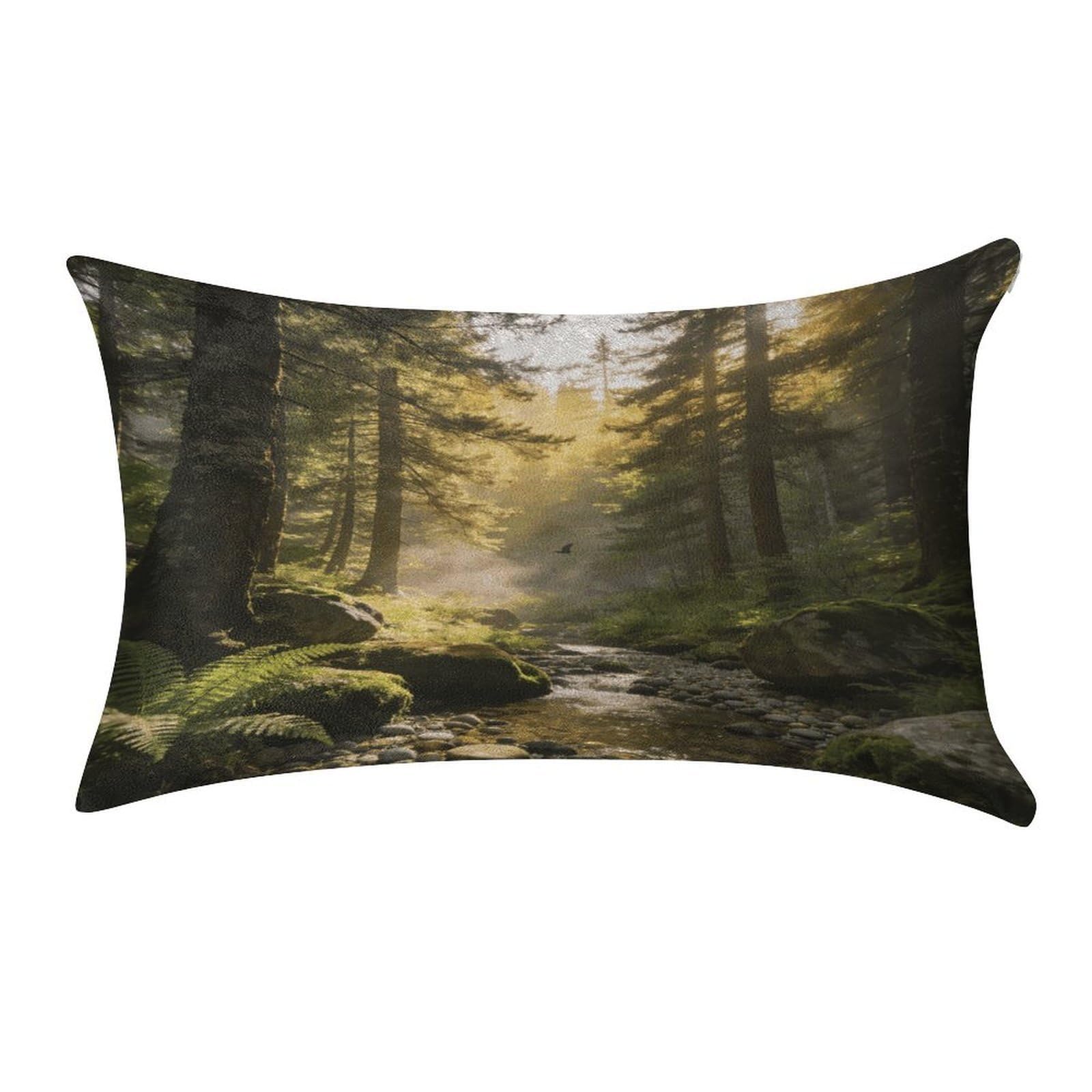 Fodpand Style Morning Lin's Melody Pillowcase,Elegant Designed Home Decor,Velvet Pillowcase,Soft And Cozy,Pillow Case Cover With Hidden Zipper For Bedroom, Sofa, Couch