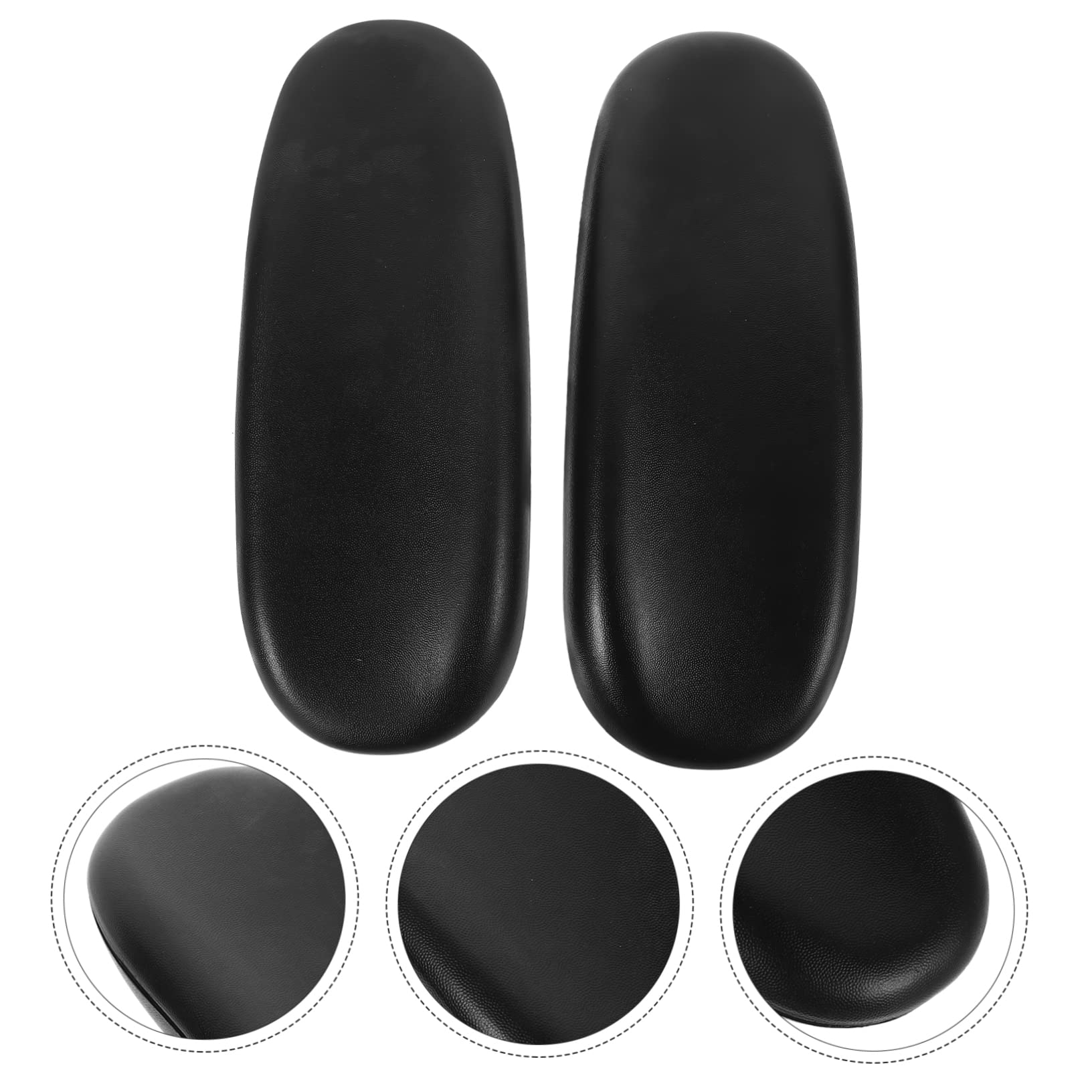 SEWACC 20piezas Almohadillas De Reposabrazos De PU para Sillas De Acolchadas y Antideslizantes para Brazos y