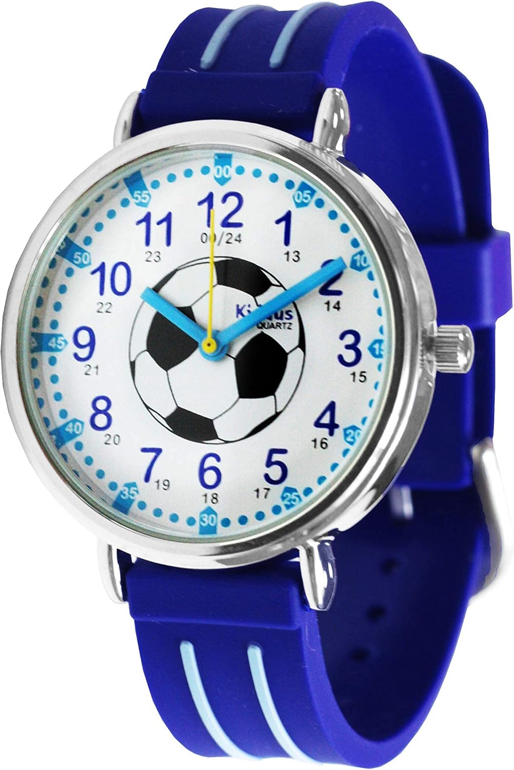 キッダス Kiddus 子供 時計 男の子 アナログ クオーツ 防水 スペイン デザイン 知育 腕時計 サッカー Faz Co Zm キッダス Kiddus 子供 時計 男の子 アナログ クオーツ 防水 スペイン デザイン 知育 腕時計 サッカー Faz Co Zm