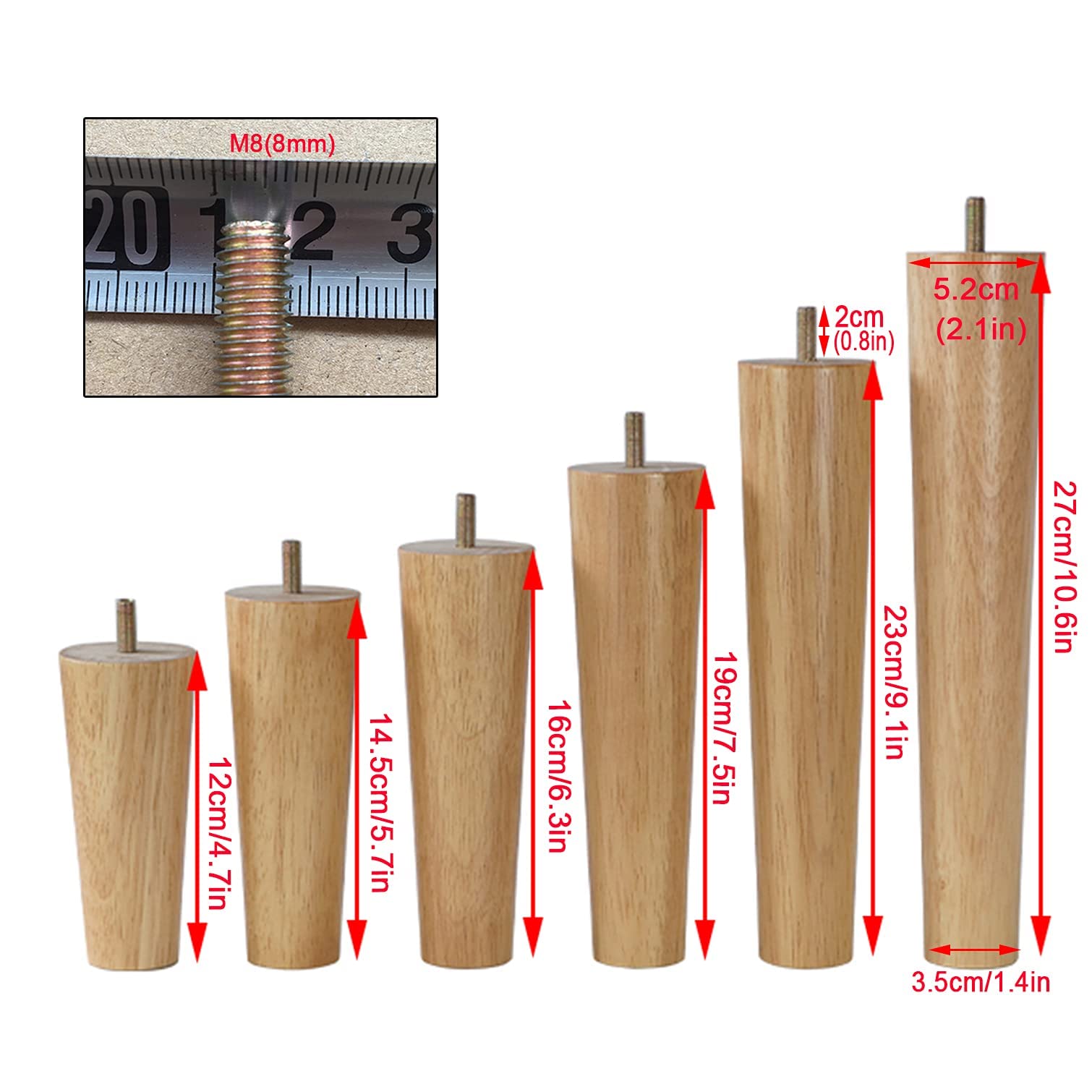 4 stuks meubelpoten houten tafelpoten meubelpoten messing huls rechte kegel massief hout conische vervanging meubelpoten voor bank bed kast hout vervanging voor kast stoel bank bed (black18cm 4 stuks meubelpoten houten tafelpoten meubelpoten messing huls rechte kegel massief hout conische vervanging meubelpoten voor bank bed kast hout vervanging voor kast stoel bank bed (black18cm