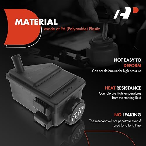 Miniatura 2 de A-Premium Depósito de dirección asistida con tapa compatible con Chevrolet Camaro 1995-2002, Corvette 1997-2013 y Pontiac Firebird 1995-2002, 3.8L