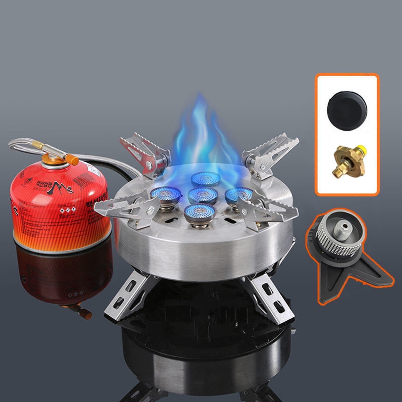 Brûleur de camping, poêle à cuisson portable Brûleur de cuisson extérieure | Cuiseur de camping, équipement de en plein air pour la randonnée, le talonnage et le pi