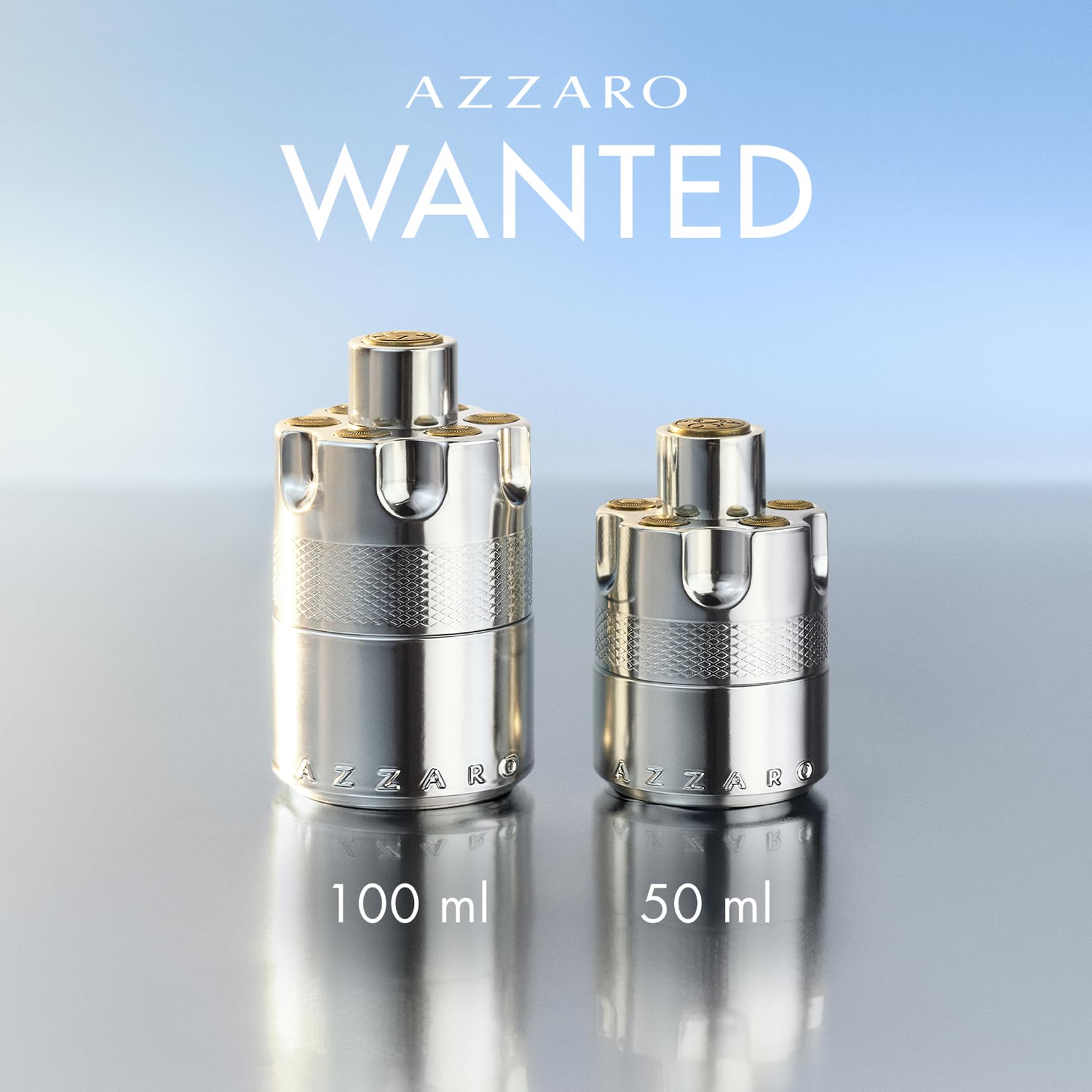 Azzaro Wanted, Eau de Parfum, Aftershave para hombre, Vibrante Aroma Amaderado Especiado, Fragancia Intensa para hombre, 100ml