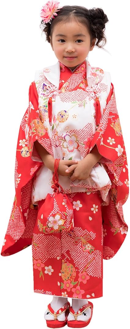 レビュー投稿で選べる特典 [キョウエツ] 着物セット 七五三用 3歳用