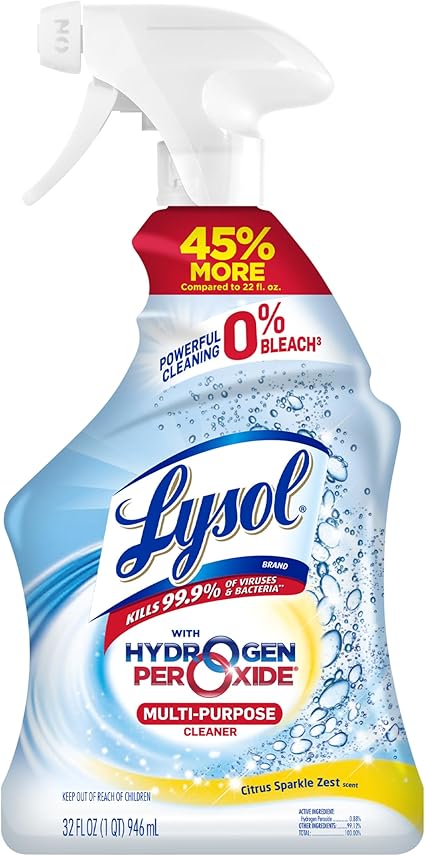 Lysol Cleaner Hydrogen Peroxide Multi-Purpose Cleaner Spray - Thumbnail 2