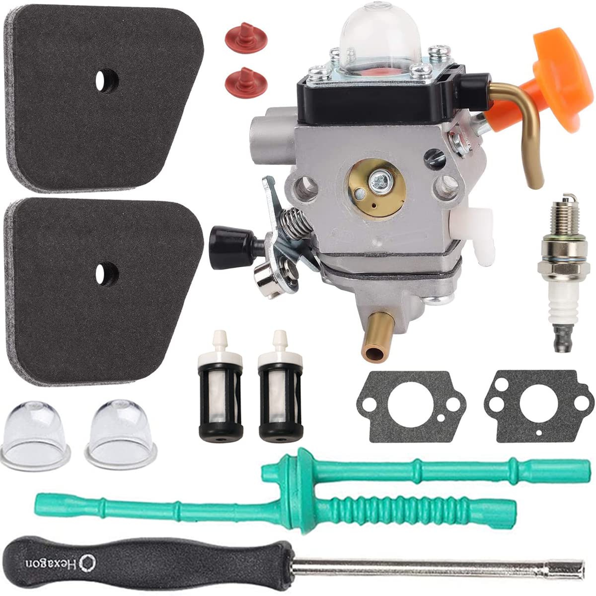 Carburador FS90R C1Q-S174 para desbrozadora Stihl FS110 HT101 KM130