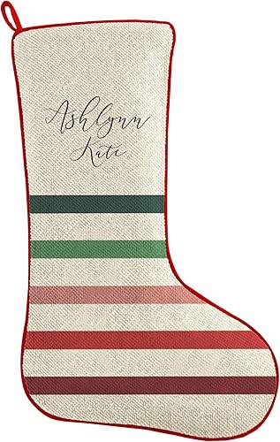 Miniatura 16 de Let's Make Memories - Medias navideñas personalizadas para la familia - Colores navideños frescos y divertidos - Personaliza con cualquier nombre -