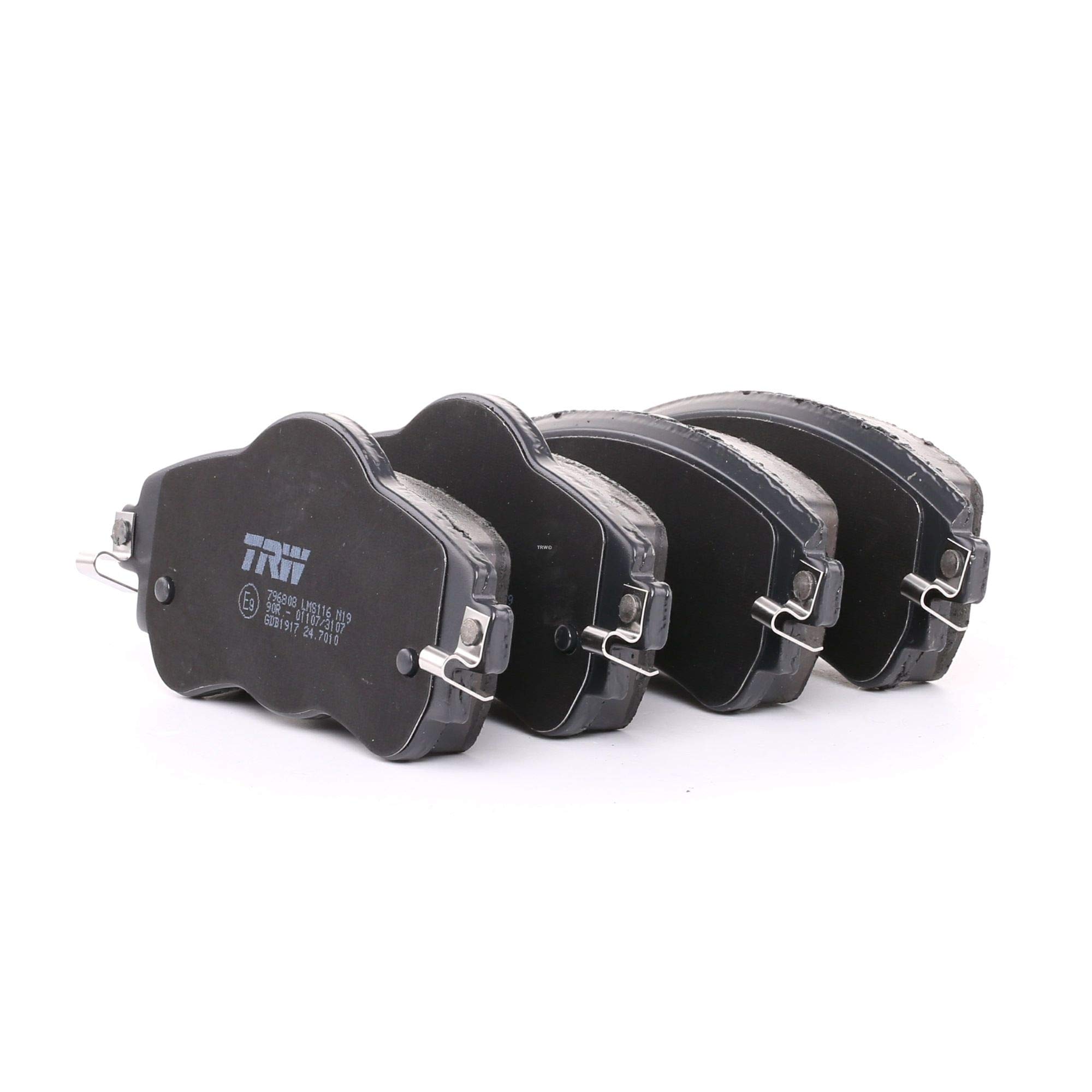TRW Brake Pads Set Front GDB1917 4254A9 25220 25221 Premium OE Quality Part