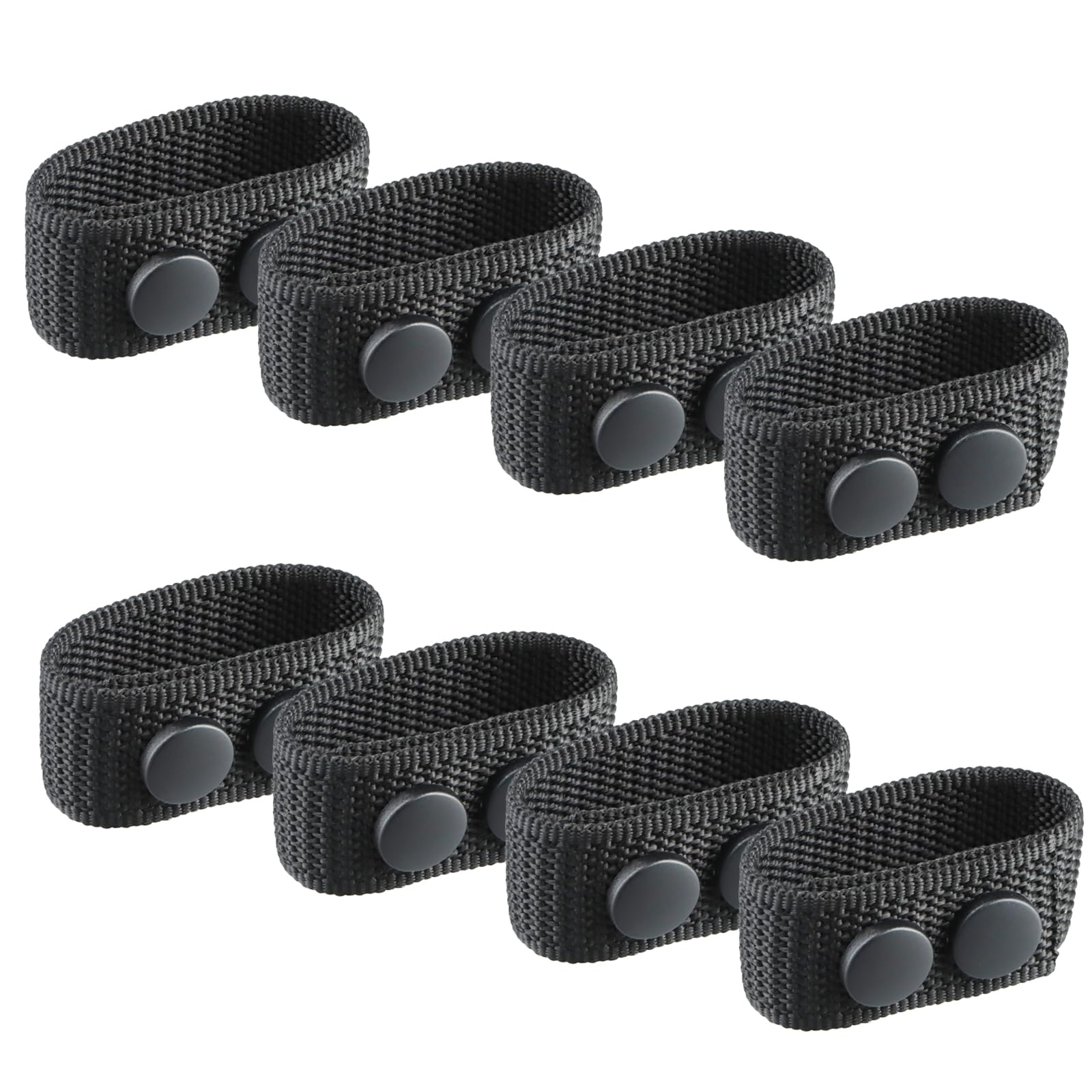 8 Pezzi Distanziali Cinturone, Accessori Cinturone Polizia, Passante Cintura Tattica per Cinture Militare per Gli Sport All'aperto,Accessori Cinturone Polizia