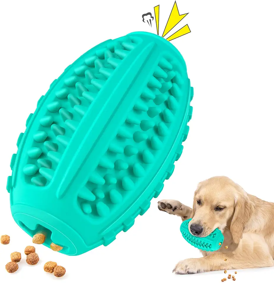 Bolas Com Apito Para Cães Que Mastigam Com Força, Brinquedos Indestrutíveis Com Apito Para Cães Grandes, Brinquedos Interativos Que Dispensam Petiscos, Bola Com Petisco, Brinquedo Super